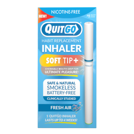 QuitGo® Original Soft-Tip Air Puffer – Fresh Air (Oxygen)
