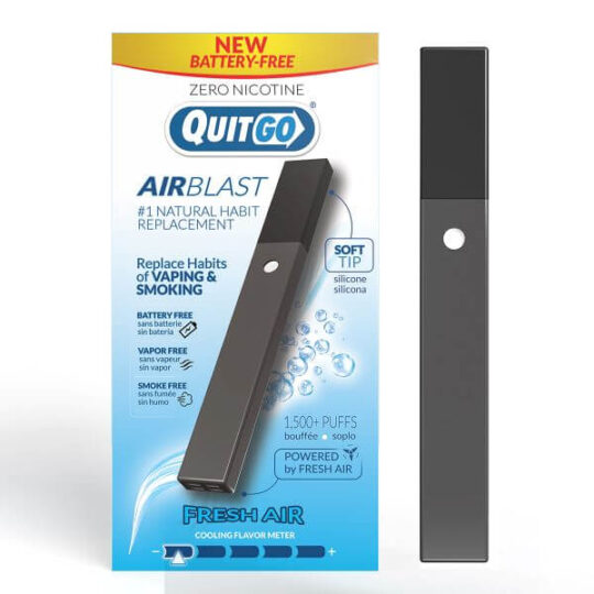 QuitGo® AirBlast Flat Shape – Fresh Air (Oxygen)