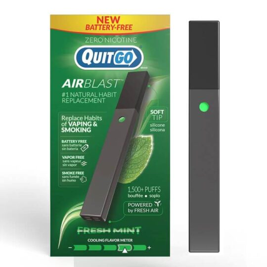 QuitGo AirBlast Flat Shape – Fresh Mint