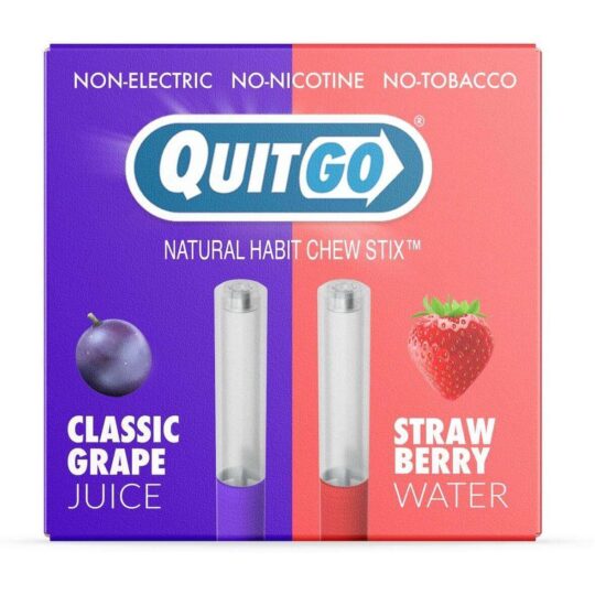 QuitGo Remix 2 Pack Classic Grape and Strawberry