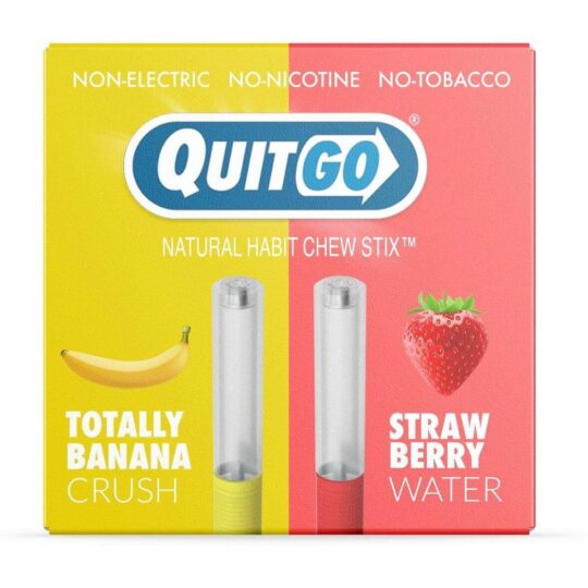 QuitGo Remix 2 Pack Strawberry and Banana